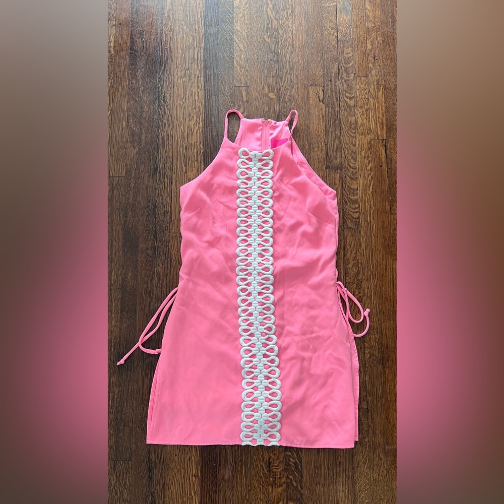 Lilly Pulitzer Pearl Romper-Pink size 00